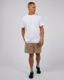 SILENT THEORY Cord Short - TAN