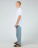SILENT THEORY Invest Scoop Tee - WHITE