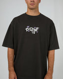 SILENT THEORY Influence Box Tee - CHARCOAL