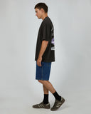 SILENT THEORY Influence Box Tee - CHARCOAL