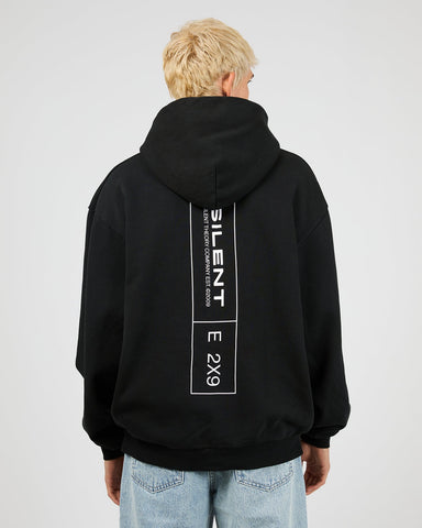 SILENT THEORY Weld Hoodie - BLACK