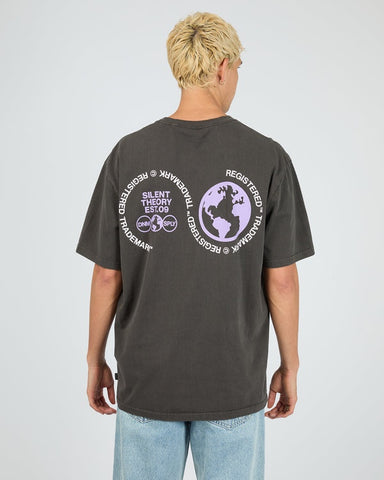 SILENT THEORY Registered Tee - COAL