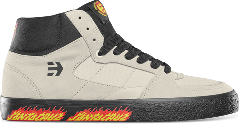 ETNIES Screw Vulc Mid X Santa Cruz - WHITE / BLACK