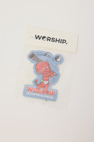 WORSHIP Belter Car Freshener - WHITE