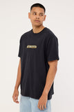 THRILLS Wonder World Embro Merch Fit Tee - TWILIGHT BLACK