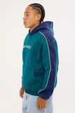 RUSTY Panela Anderson 2.0 Hooded Fleece - DEEP TEAL