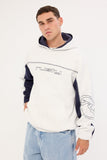 RUSTY Titan Hooded Fleece - ECRU MARLE