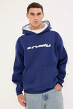 RUSTY 2K Sing Hooded Fleece - DARK BLUE