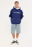 RUSTY 2K Sing Hooded Fleece - DARK BLUE