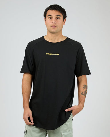 ST GOLIATH Struck Tee - VINTAGE BLACK
