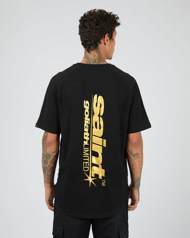ST GOLIATH Luminate Foil Tee - BLACK