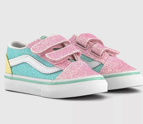 VANS Kids Old Skool V - PASTEL GLITER