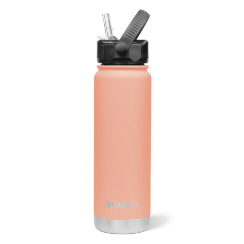 PROJECT PARGO - Premium Insulated Stainless Sports Bottle 750ml/25oz - CORAL PINK