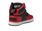 OSIRIS NYC 83 CLK - RED/BLACK/BLACK