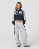 RUSTY Harvest Balloon Track Pant - GREY MARLE