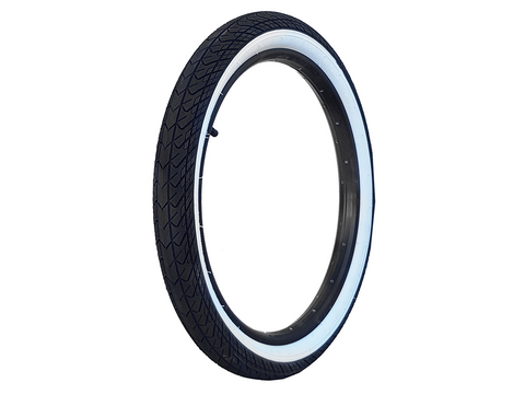 DRS Arrow Tyre 20 x 2.25 BLACK/WHITE WALL