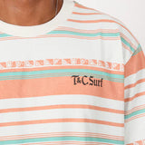 TOWN & COUNTRY - Kohala Stripe Tee - BONE