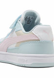 PUMA Caven III Block AC+ Infant - AQUA GLOW/POWDER PINK/WHITE