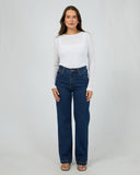 SILENT THEORY - Leia Layering Long Sleeve - WHITE