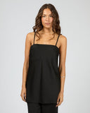 SILENT THEORY Bailey Tunic Top - BLACK