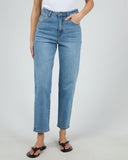 SILENT THEORY Monica Mom Jean - HERITAGE BLUE