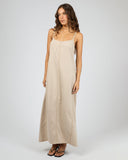SILENT THEORY Cove Maxi Dress - BEIGE