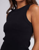 SILENT THEORY - Frida Dress - BLACK