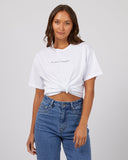 SILENT THEORY Logo Tee - WHITE