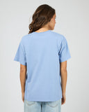 SILENT THEORY Logo Tee - LIGHT BLUE