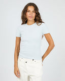 SILENT THEORY Bella Tee- LIGHT BLUE