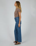 SILENT THEORY Bella Tee - BROWN