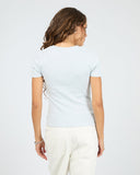 SILENT THEORY Bella Tee- LIGHT BLUE