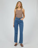 SILENT THEORY Ella Tank - BROWN