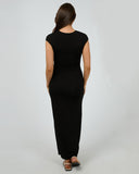 SILENT THEORY Raye Maxi Dress - BLACK