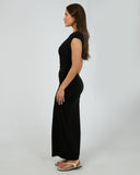 SILENT THEORY Raye Maxi Dress - BLACK