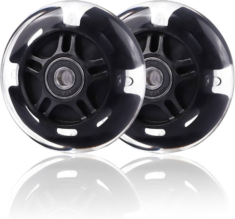 I-GLIDE  Rear Wheels 80mm - BLACK