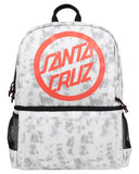 SANTA CRUZ Bold Ring Dot Backpack - CONCRETE TIE DYE