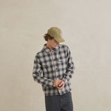 RHYTHM Polar Bond LS Flannel - SMOKE
