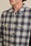 RHYTHM Polar Bond LS Flannel - SMOKE