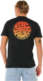 RIP CURL Wettie Passage Icon Tee - BLACK 2