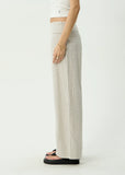 AFENDS Sofia Wide Leg Pant - REVERB MOONBEAM CHECK