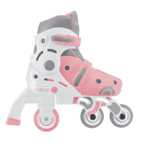 GLOBBER Learning Skates 2 in 1 - PASTEL PINK (EUR 26-29 / US 9.5-11.5 )