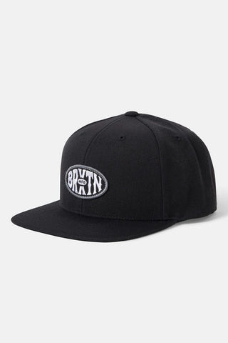 BRIXTON Largo MP Snapback - BLACK