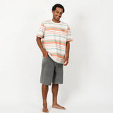 TOWN & COUNTRY - Kohala Stripe Tee - BONE