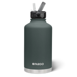 PROJECT PARGO - Premium Insulated Stainless Sports Bottle 1800ml/64oz - BBQ CHARCOAL
