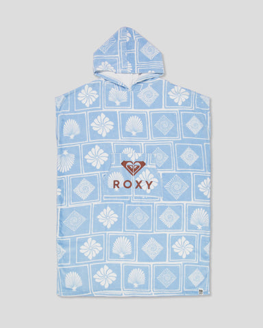 ROXY Stay Magical Hooded Towel - CERULEAN SHELL YEAH