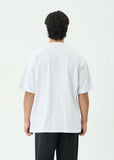 AFENDS Creatures Recycled Boxy Tee - WHITE