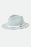 BRIXTON Messer Fedora - SEAGRASS/WHITECAP