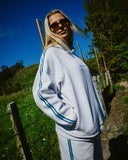 RUSTY Flip Mommy Hooded Fleece - ECRU MARBLE
