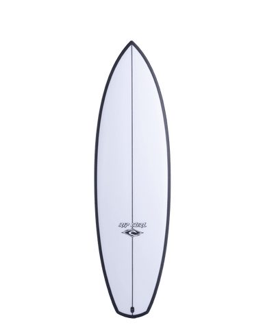 Rip Curl Coyote PU 6'0" - CLEAR / BLACK RAIL
